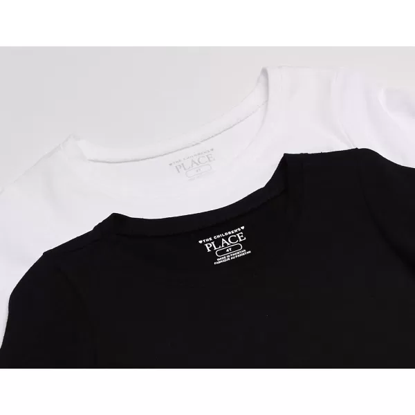 The Children's Place baby girls Basic Layering Long Sleeve Tee 2 Pack