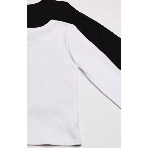 The Children's Place baby girls Basic Layering Long Sleeve Tee 2 Pack