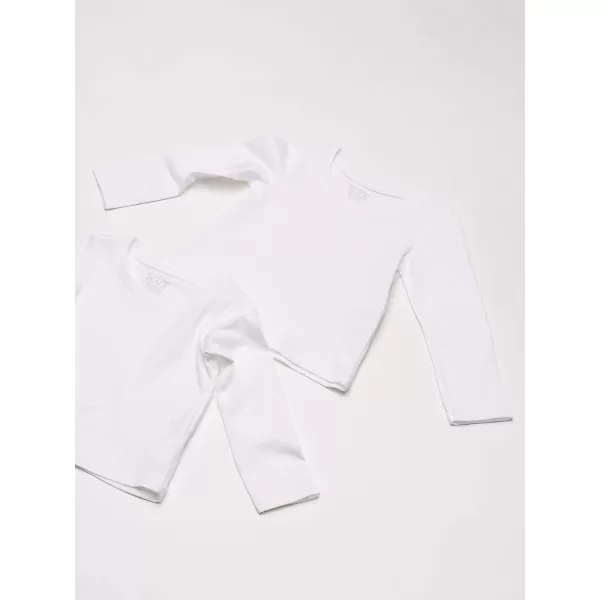 The Children's Place baby girls Basic Layering Short Sleeve Tee 2 Pack