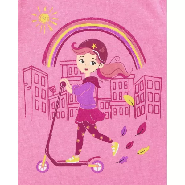 The Children's Place baby girls Scooter Short Sleeve Graphic T Shirt