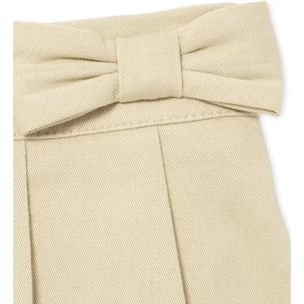 The Children's Place baby girls Uniform Bow Pleated Skort 2 Pack