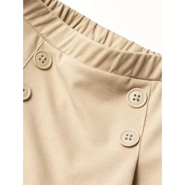 The Children's Place baby girls Uniform Pleated Ponte Knit Button Skort 2 Pack