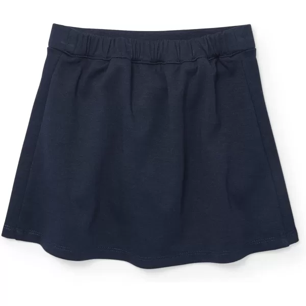 The Children's Place baby girls Uniform Ponte Knit Button Skort 2 pack