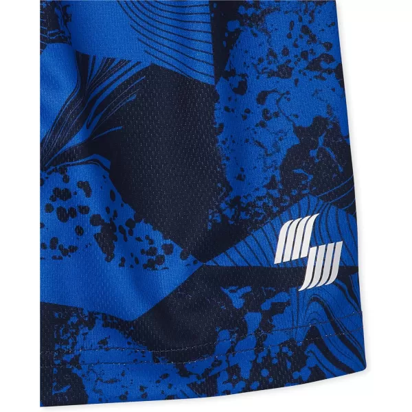 The Children's Place boys Performance Basketball Shorts 2 Pack