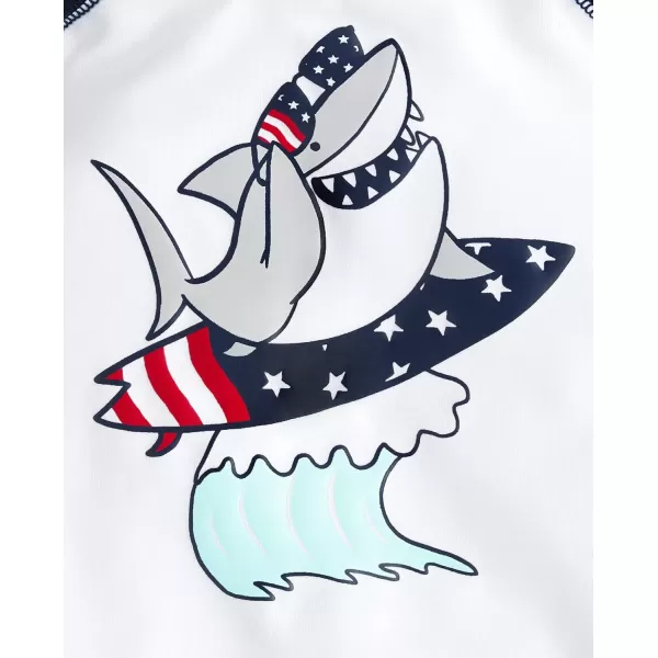 The Children's Place boys Short Sleeve Rashguard