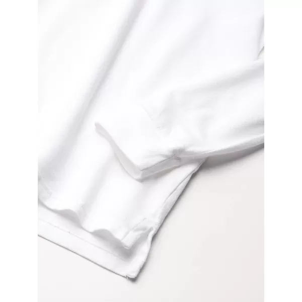 The Children's Place boys Uniform Long Sleeve Pique Polo 4 Pack