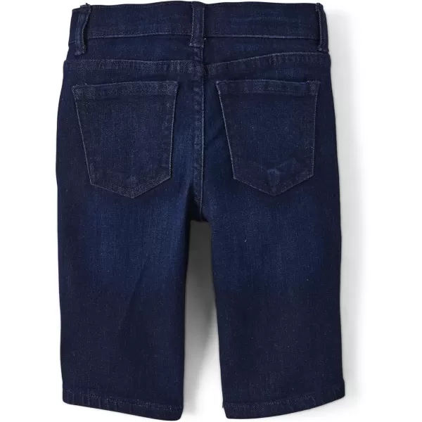The Children's Place girls Denim Skimmer Shorts 2 Pack