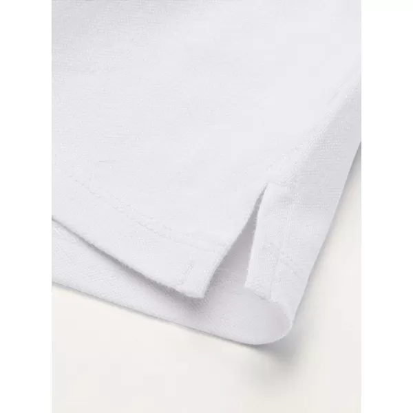 The Children's Place girls Short Sleeve Ruffle Pique Polo 2 pack