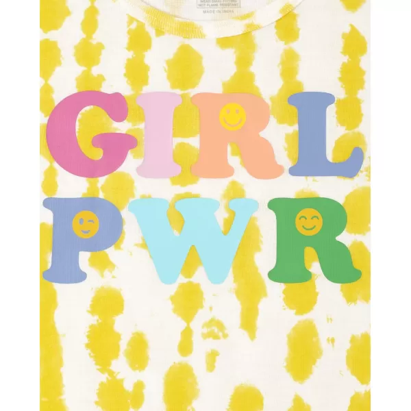 The Children's Place girls Short Sleeve Top and Shorts Pajama Sets
