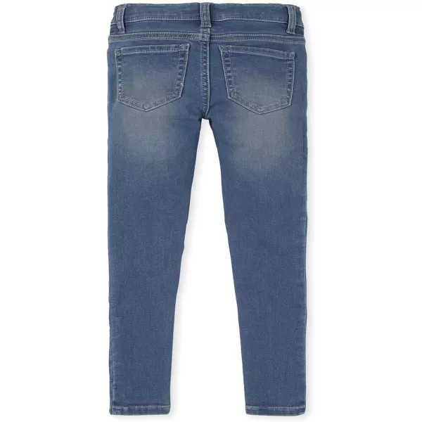 The Children's Place girls Stretch Denim Jeggings