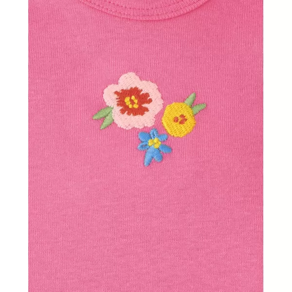 The Children's Place unisex baby And Newborn Short Sleeve 100% Cotton Bodysuits