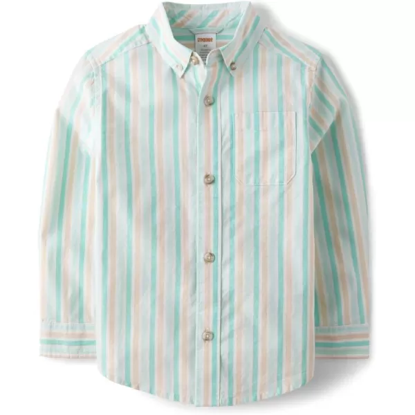 Gymboree Baby Boys' and Toddler Long Sleeve Button Up Shirts