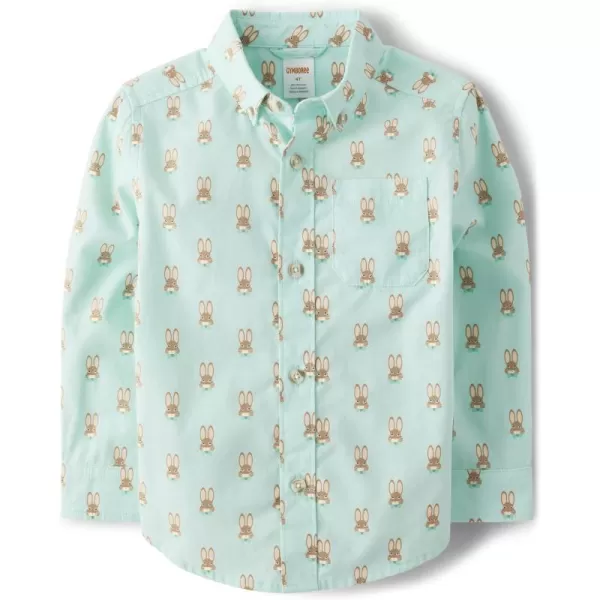 Gymboree Baby Boys' and Toddler Long Sleeve Button Up Shirts