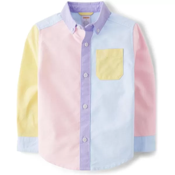 Gymboree Baby Boys' and Toddler Long Sleeve Button Up Shirts