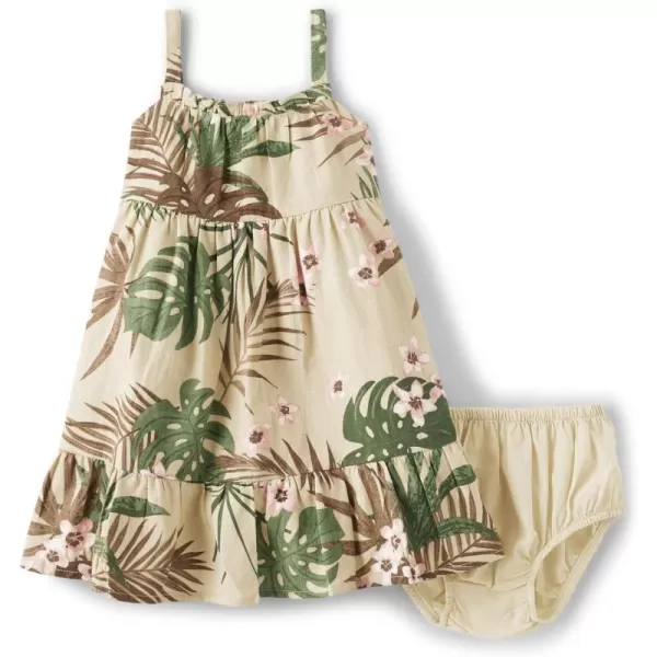 Gymboree Baby Girls' Sleeveless Dressy Special Occasion Dresses with Diaper Cover