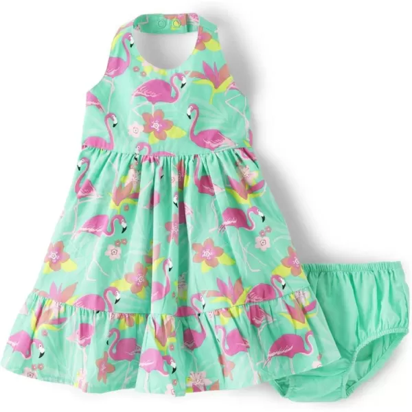 Gymboree Baby Girls' Sleeveless Dressy Special Occasion Dresses with Diaper Cover