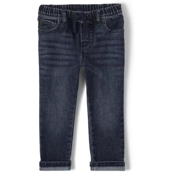 Gymboree Boys' and Toddler Pull on Denim Jeans