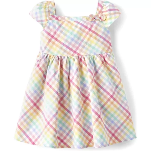Gymboree Girls' and Toddler Short Sleeve Casual Spring Dresses