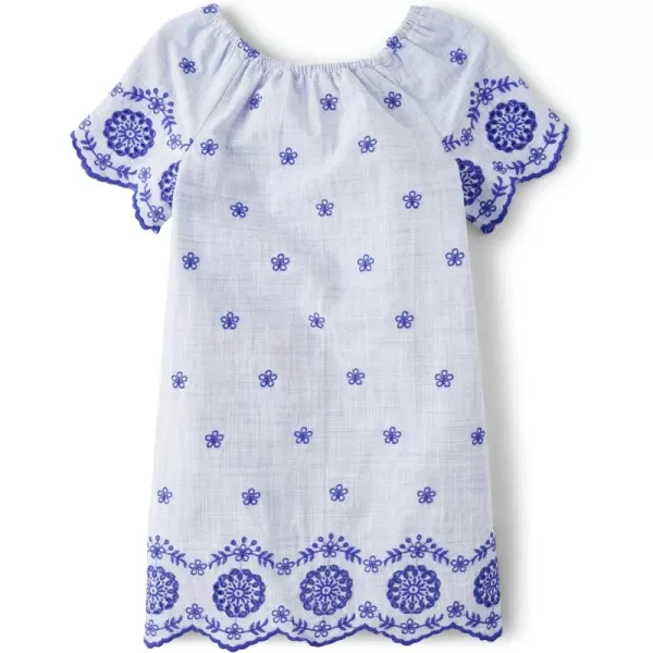 Gymboree Girls' and Toddler Short Sleeve Casual Spring Dresses