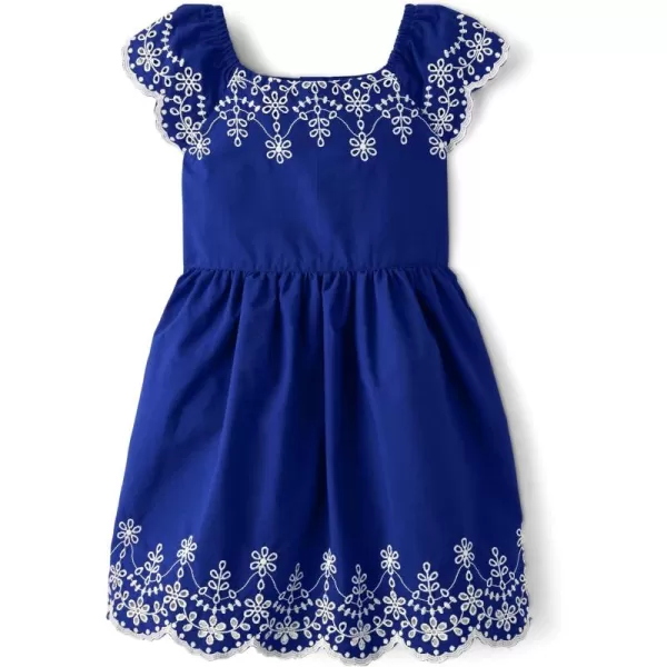 Gymboree Girls' and Toddler Short Sleeve Casual Spring Dresses