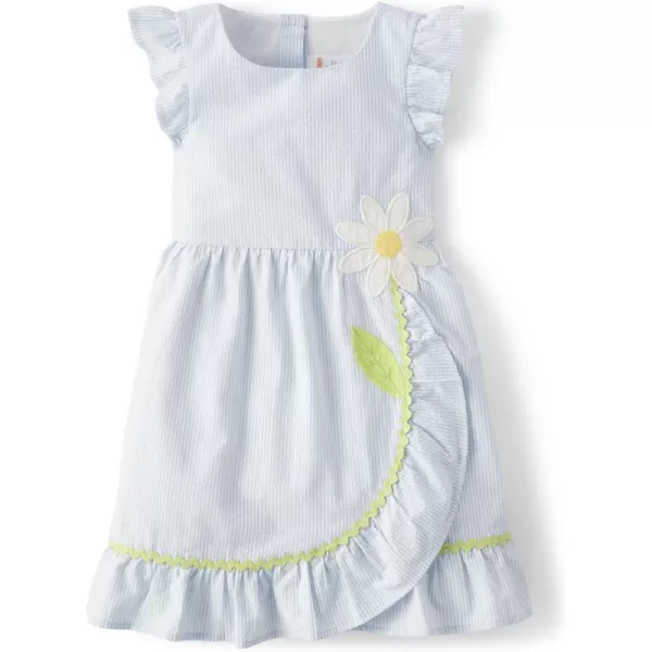 Gymboree Girls' and Toddler Short Sleeve Casual Spring Dresses