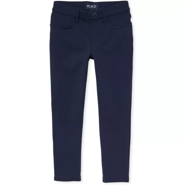 The Children'S Place Girls Ponte Knit Pull On Jeggings