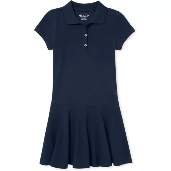 The Children'S Place Girls Short Sleeve Picque Polo Dress