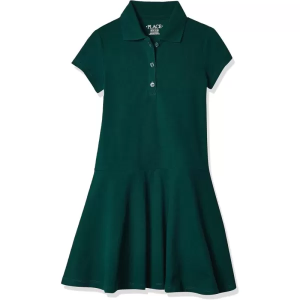 The Children'S Place Girls Short Sleeve Picque Polo Dress