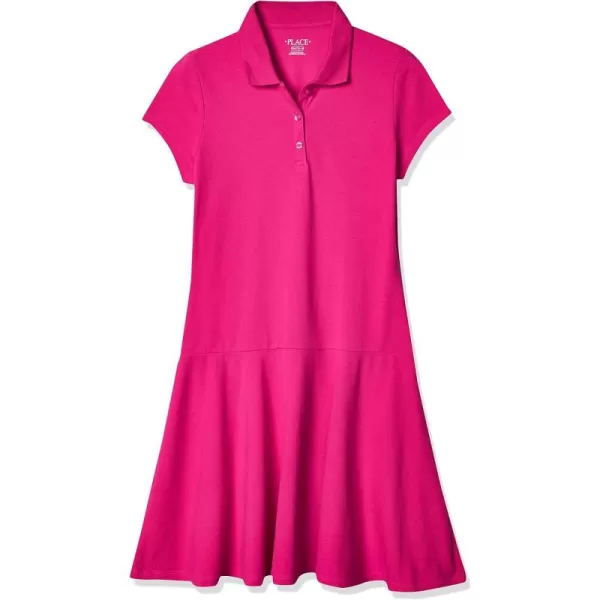The Children'S Place Girls Short Sleeve Picque Polo Dress