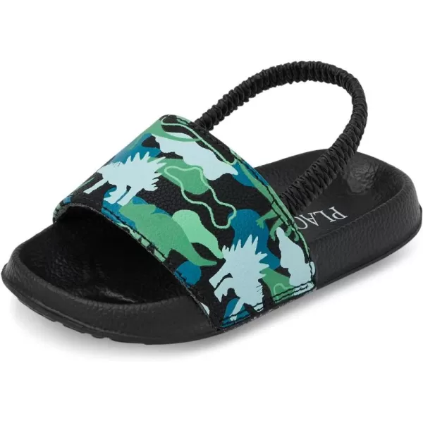 The Children's Place Baby-Boy's Toddler Everyday Slide Sandals with Backstrap