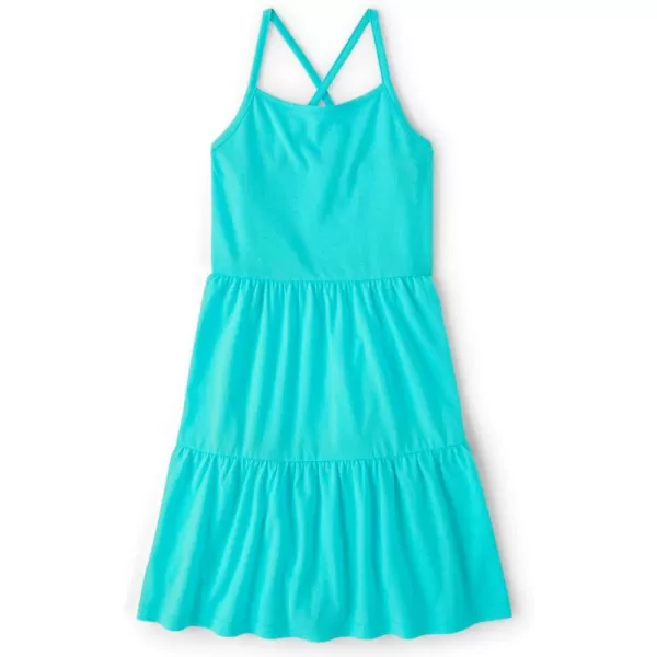 The Children's Place Baby Girls' One Size Sleeveless Strappy Back Summer Dresses