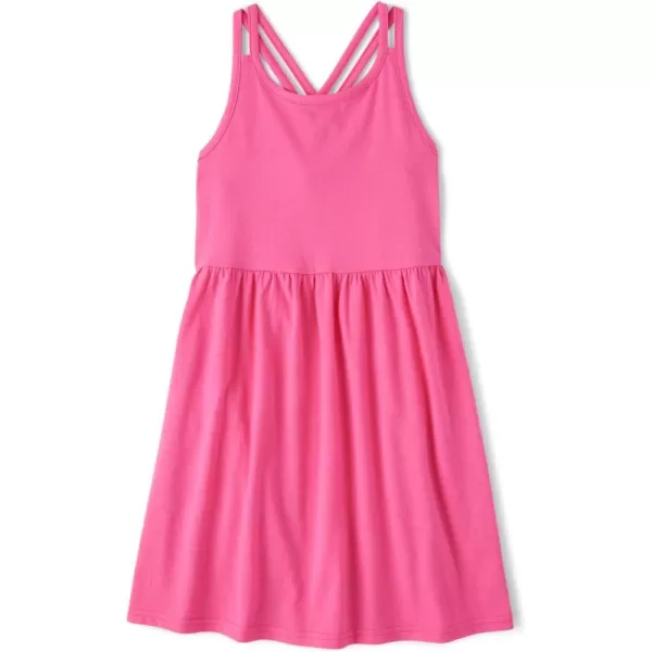 The Children's Place Baby Girls' One Size Sleeveless Strappy Back Summer Dresses