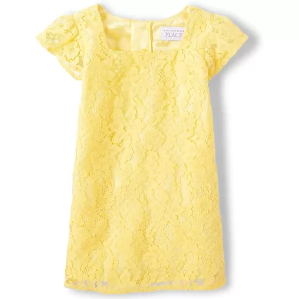 The Children's Place Baby Girls' One Size and Toddler Short Sleeve Dressy Special Occasion Dresses