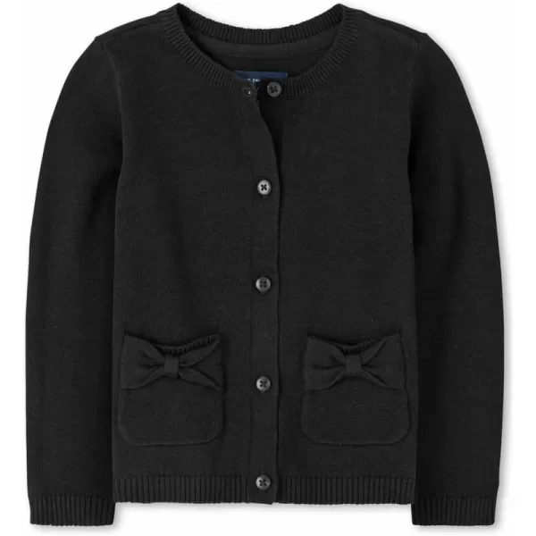 The Children's Place Baby Girls' and Toddler Bow Pocket Cardigan