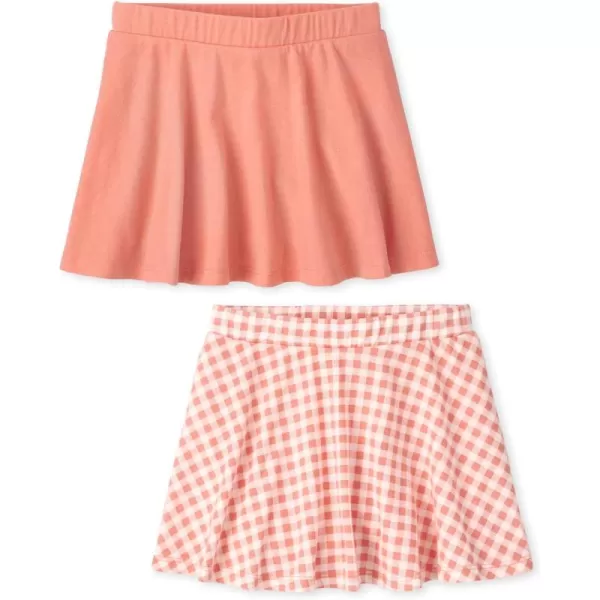 The Children's Place Baby Girls' and Toddler Elastic Waistband Skort