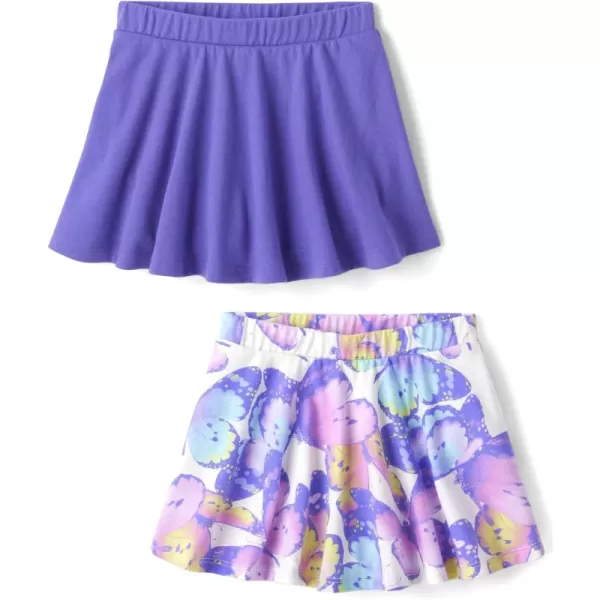 The Children's Place Baby Girls' and Toddler Elastic Waistband Skort
