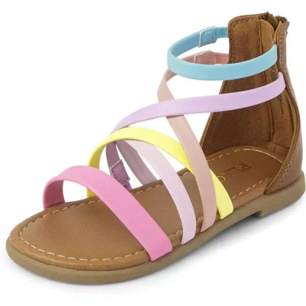 The Children's Place Baby-Girl's and Toddler Gladiator Sandals