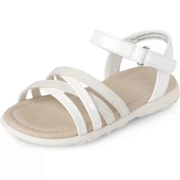 The Children's Place Baby-Girl's and Toddler Glitter Sandals