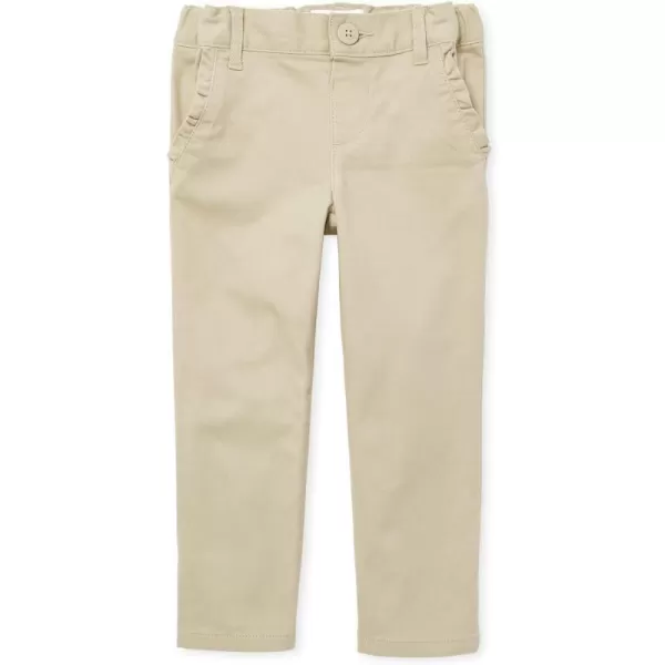The Children's Place Baby Girls' and Toddler Skinny Chino Pants
