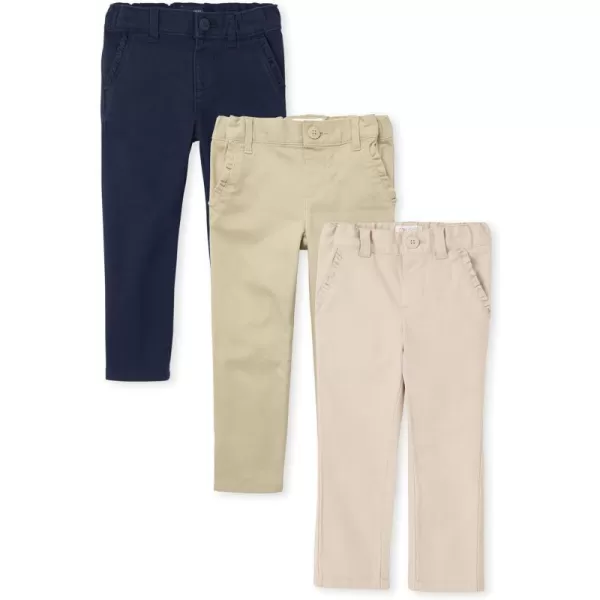 The Children's Place Baby Girls' and Toddler Skinny Chino Pants