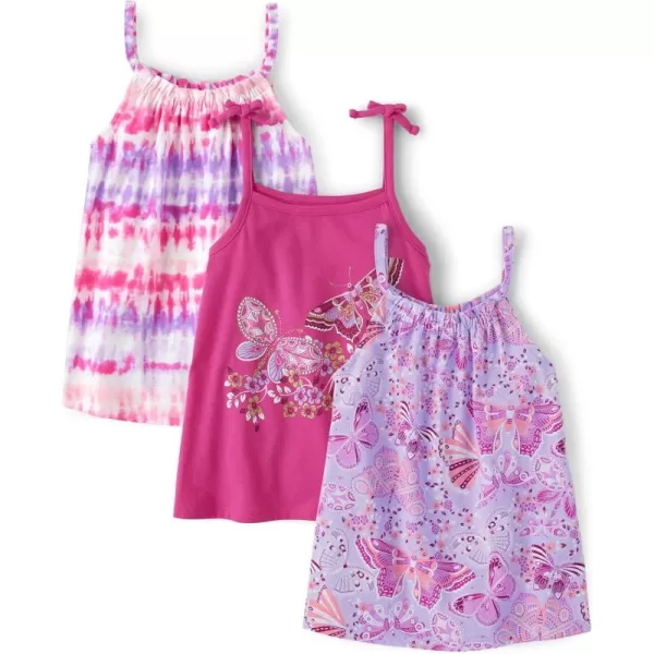 The Children's Place Baby Girls' and Toddler Sleeveless Tie Shoulder Tank Top