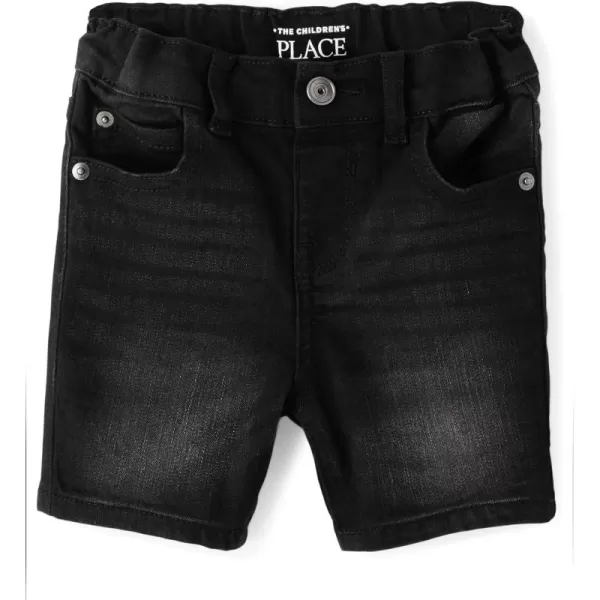 The Children's Place Baby Toddler Boys Stretch Denim Shorts