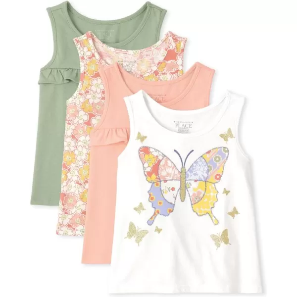 The Children's Place Baby Toddler Girls Everyday Tank Tops