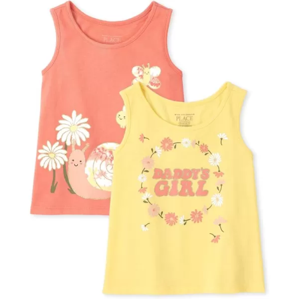 The Children's Place Baby Toddler Girls Everyday Tank Tops