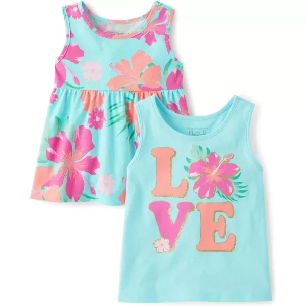 The Children's Place Baby Toddler Girls Everyday Tank Tops