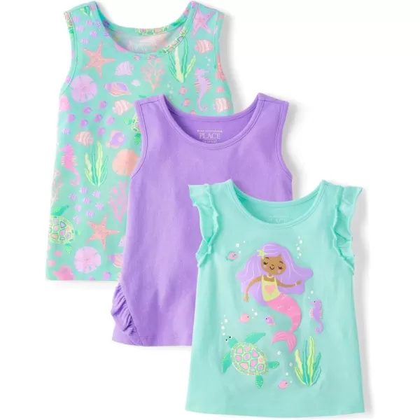 The Children's Place Baby Toddler Girls Everyday Tank Tops