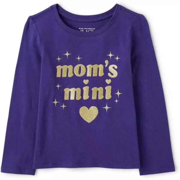 The Children's Place Baby Toddler Girls Long Sleeve Graphic T-Shirt