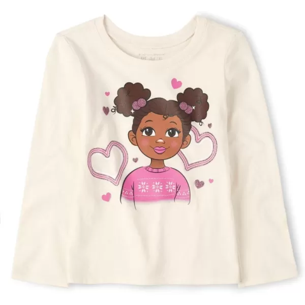 The Children's Place Baby Toddler Girls Long Sleeve Graphic T-Shirt