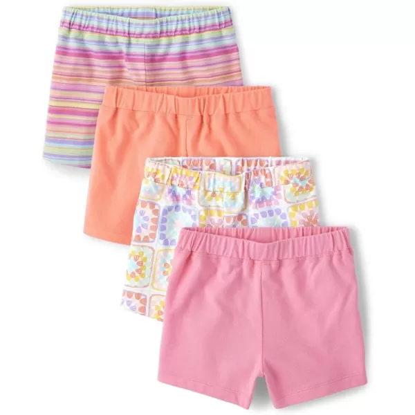 The Children's Place Baby Toddler Girls Pull on Everyday Shorts