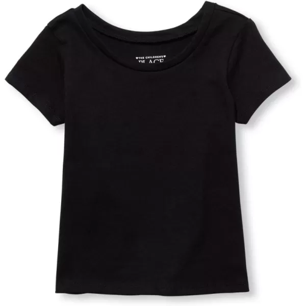 The Children's Place Baby and Toddler Girls High Low Basic Layering Tee